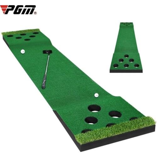 PGM Golf Putting Trainer Indoor/Outdoor Multi-hole Trainer Portable Auxiliary Trainer Office/Home GL018