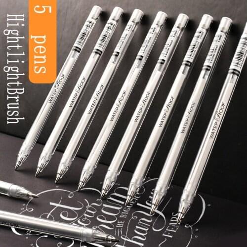 High-gloss painting pen students use paint pens to not fade hand-painted color markers metal pens to sign diy album art supplies