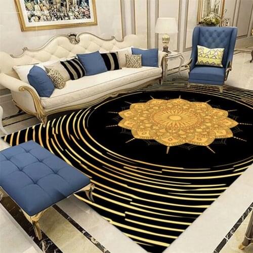 High-quality European style Art Carpets For Living Room Bedroom Area Rugs Luxury Hallway Soft Carpet Anti-Slip Kitchen Floor Mat