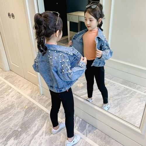 Джинсовые куртки для девочек YUNBAOXINYAO China At AliExpress