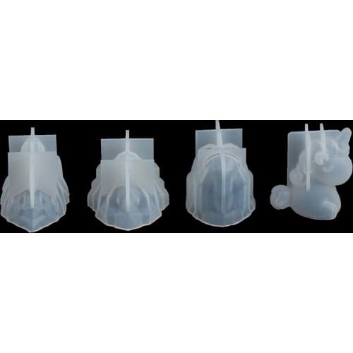 Animal Stereo Casting Silicone Mould Crystal Epoxy Resin Mold For Jewelry DIY Making Finding Accessories