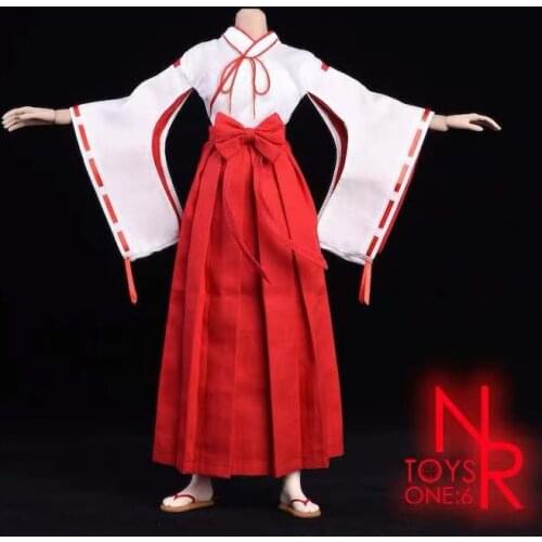 1/6 Scale Female NR20 Witch Kimono + Bow and Arrow Set for 12 Inch DIY Figure 12" Action Figure Toys Collection