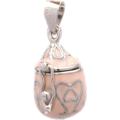 1PCS Brass Retro Water Drops Pattern Open Ashes Photo Box Pendant Necklace Commemorative Free Chain