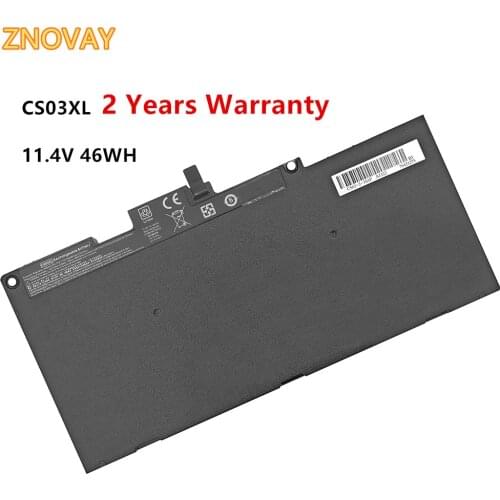 11.4V 46WH Laptop Battery CS03XL for HP Elitebook 745/755 / 840/848 / 850 G3 P/N: HSTNN-UB6S HSTNN-IB6Y 800231-141 800513-001