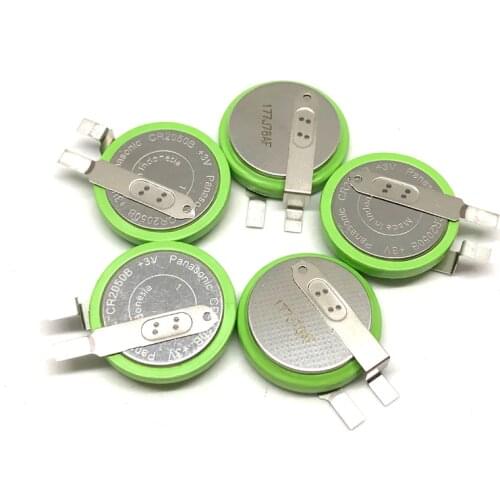 10pcs/lot Panasonic CR2050B CR2050 3V High-Temperature mManganese Dioxide Button Battery Car Tire Pressure Monitoring Batteries