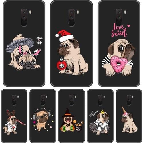 TPU Phone Cases For Pocophone F1 Xiaomi Redmi S2 6A 5 Plus 4A Redmi Note 6 Pro 5A Prime 5 4 4X Silicone Pud Dog Soft Back Cover