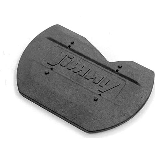 Black Nylon Rear Door Cover No Spare Tire Tailgate Cover for MST J4 Jimny RC Car Modification Upgrade Accessories