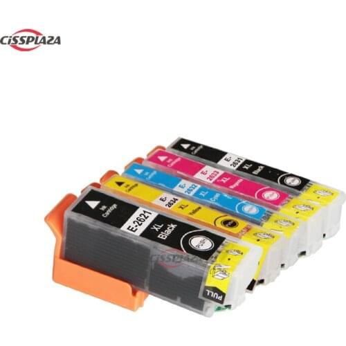 CISSPLAZA 15pcs T2621 26xl compatible for epson x700 xp710 xp720 XP-510 xp520 xp600 xp-605 xp-610 xp-615 xp-620 xp-625 printer