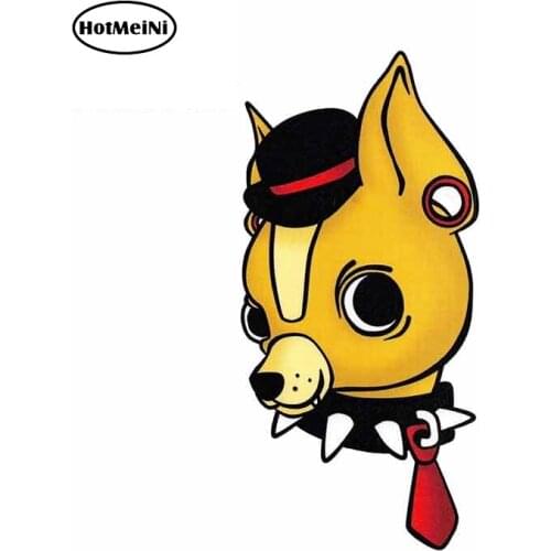 HotMeiNi 13cm x 6.3cm for Boy Chihuahua Miss Cherry Martini Motorcycle Car Decals Bumper Window Stickers Waterproof