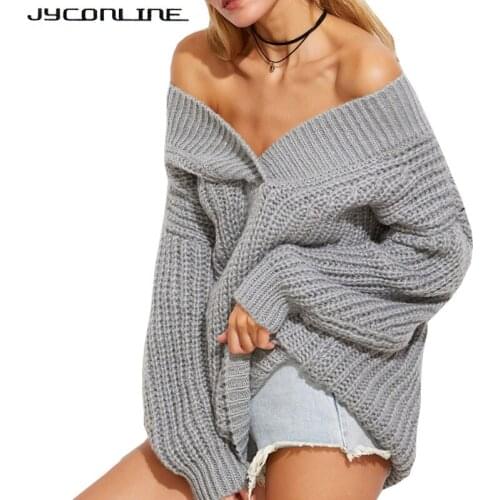Женские пуловеры с открытыми плечами Jyconline China At AliExpress