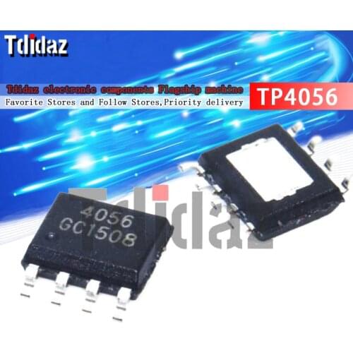 20-50PCS TP4056 SOP-8 4056E TC4056A TP4056E 4056 SOP8 SOP SMD new and original IC Chipset
