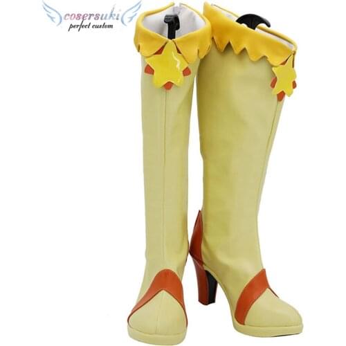 Star Twinkle Cure Soleil/Amamiya Erena cosplay Shoes Boots Professional Handmade ! Perfect Custom for You