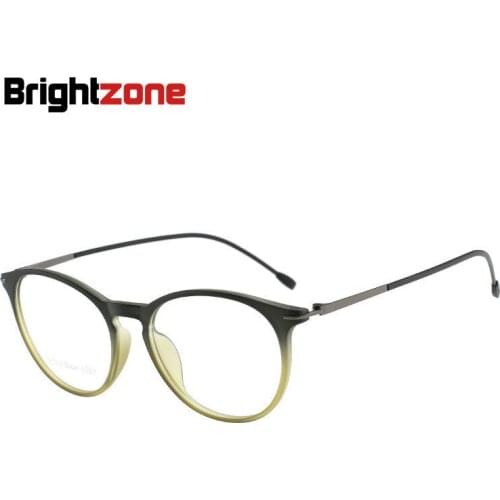 Brightzone Brand Italy New Design TR90 Oval Style Full Rim Men Glasses Frame Oculos De Grau Feminino Armacao Eyeglasses Gozluk