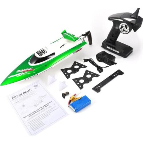 2.4GHZ 4CH Electric RC Boat 30KM/H High Speed Radio Remote Controlled Speedboat Racing Water Cooling Remote Control Boats
