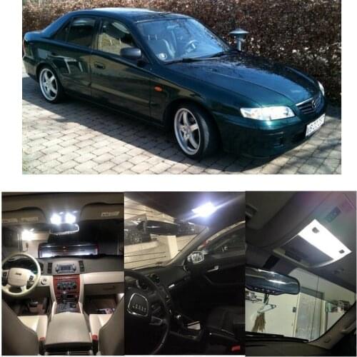 Interior Led lights For 2001 Mazda 626 Millenia MPV Protege Tribute Dome Light Map Light Courtesy Door Light