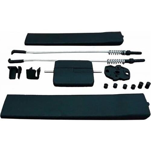 For VW Transporter T5 T6 Left or Right Side Sliding Window Glass Latch Cover Set Repair 7H084 7781B Multivan Caravelle Free Ship