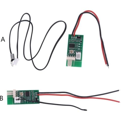 12V PWM 4-wire fan temperature control speed controller chassis cabinet computer fan temperature control noise reduction