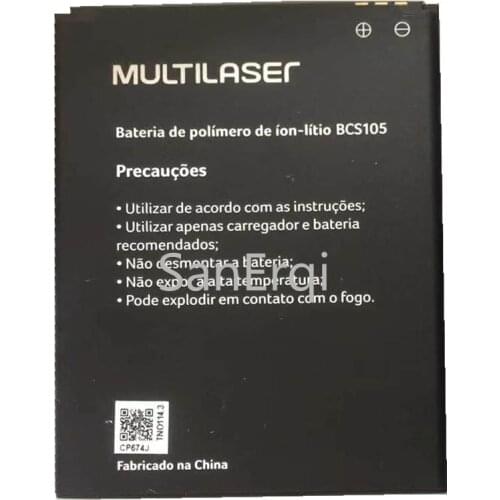 3.8v 2500mAh for Multilaser BCS105 Cell phone battery