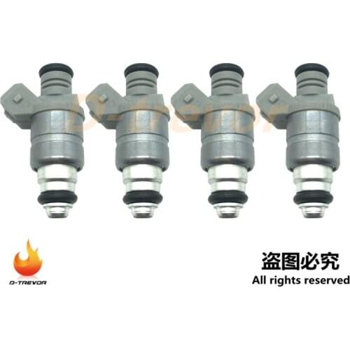 4Pcs OEM 06A906031AS Fuel Injector Nozzle for Volkswagen Cabrio 2.0L 4C 1995-2002 Golf /Jetta / Passat 2.0L 4C 1995-1999