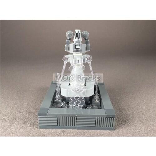 5sets/lot MOC Bricks DIY City Park Fountain - Water feature fountain statue Educational Building blocks bricks Toys kids gifts