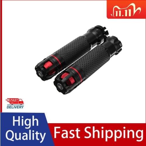Motorcycle Accessories CNC Handlebar Grips Handle Grip Handle Bar Motorcycle Grips For Honda Kawasaki Yamaha Suzuki Hyosung