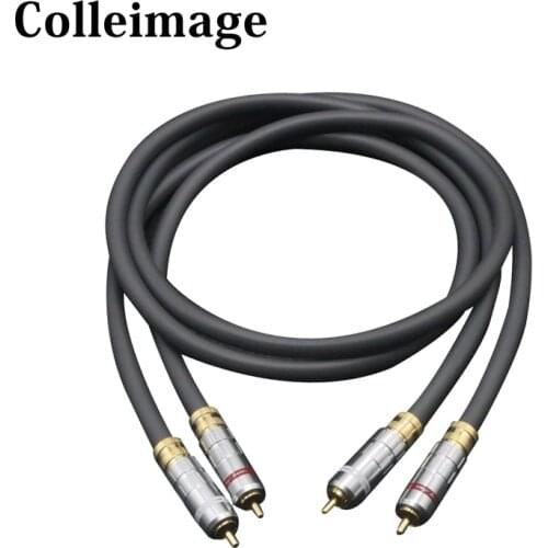 MONSTER M850sw HIFI amp audio cable RCA line thickened wall connector canare professional power amp cable size 0.5m 1m 1.5m 2m