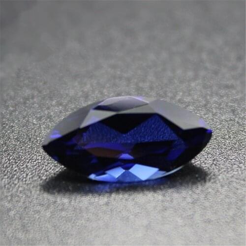 Joanlyn Sapphire Marquise Cut Gemstone Faceted Sapphire Gem Multiple Sizes to Choose GS83