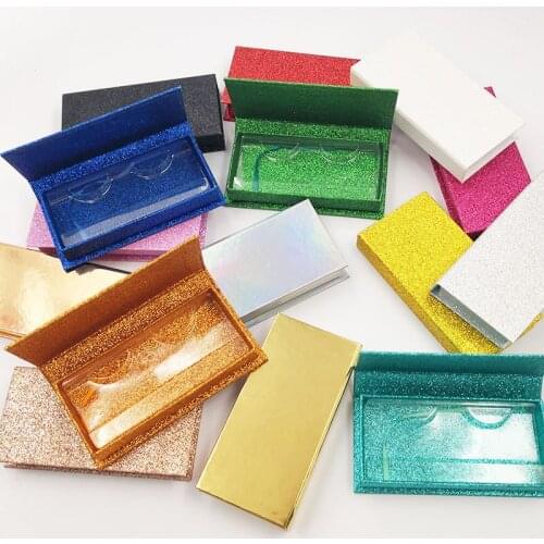 Luxury Mink Fur Eyelashes Gift Packing Box Synthetic Eyelashes Box Lashes Box 26 mm Mink Fur Packing False Eyelashes Box