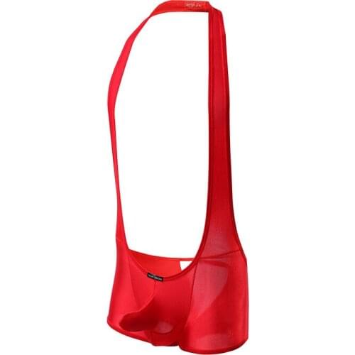 Mens Sexy Leotard Bodysuits Body Building Shapers Tights Men Singlet Underwear Bikini One-piece Male Underwear Shapers