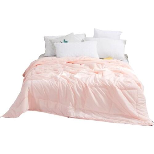 Summer Quilt Airable Cover Summer Blanket Thin Single Double Quilt for Spring and Autumn Summer Duvet Insert