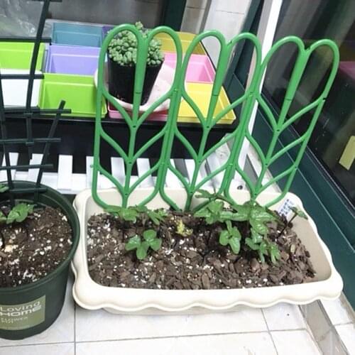 Best 12 Garden Trellis Climbing Plant Support Stake for Mini Indoor Plants Pots .Flower Pot Gardening Plastic Insert