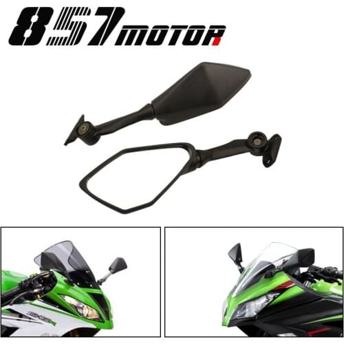 Motorcycle Side Rear View Rearview Mirrors For Kawasaki Ninja 300R/EX300 ABS Ninja ZX-6R 636 ZX6R 2013 2014 2015