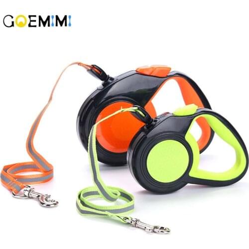 3/5/8 M Auto Retractable Dog Leash Outdoor Patchwork Top Quality Pet Walking harness leashPet Large Dog Auto Leash