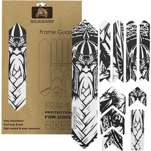 Premium Bike Frame Guard Protector, High Impact Bicycle Chain/Forks/Tubes