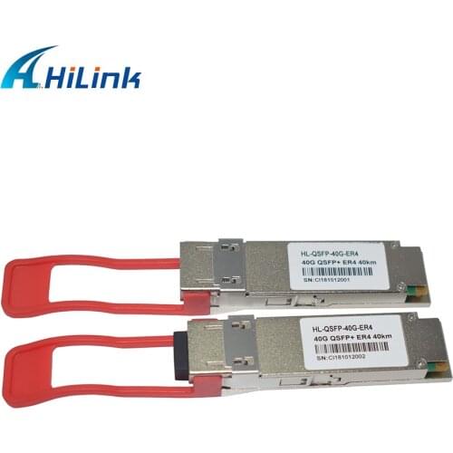 QSFP-40G-ER4 Compatible 40GBASE-ER4 40km LC DOM Transceiver 40G ER QSFP