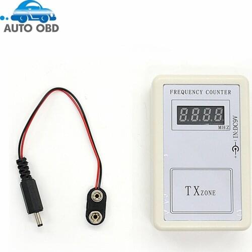 Frequency Counter Indicator Detector Cymometer Remote Control Transmitter Frequency Meter Scanner Wavemeter 250-450MHZ