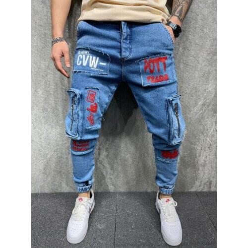 Мужские джинсы карго Street F. China At AliExpress