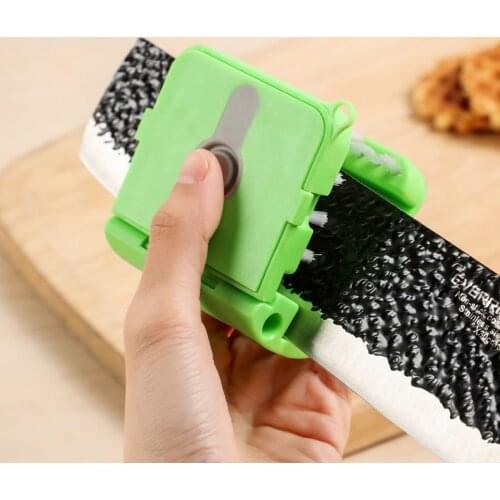 U-type multi-function knife sharpening stone knife blade fork chopsticks washing integrated brush cleaning soft brush