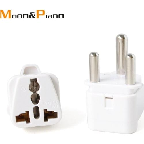 South African Conversion Plug Travel in Nepal Sri Lanka India Universal UK/US/EU/AU to Large South Africa plug Outlet Adapter
