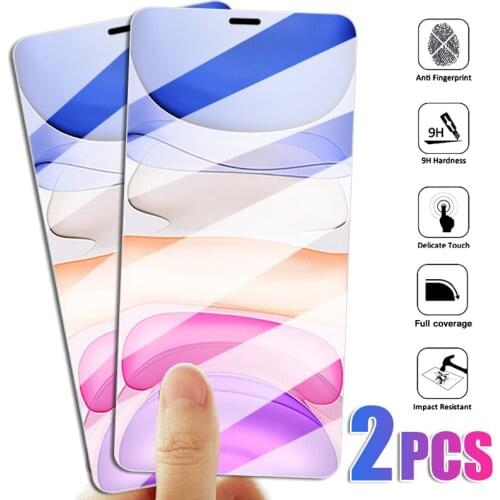 Tempered Glass For iPhone 7 8 6 6S Plus 5 5S SE 2020 12 mini Pro Screen Protector Glass For iPhone 11 Pro Max X XS Max XR Glass