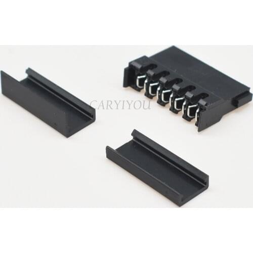 5 Sets Female SATA PC Computer ATX Hard Disk Power Connectors Plastic Shell With 180 Or 90 Degrees Cap Housing