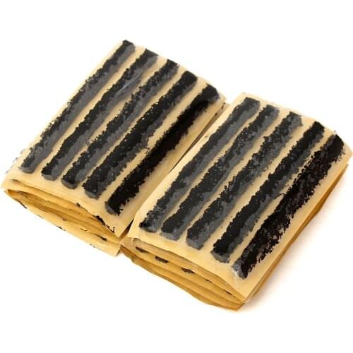 50pcs Car Truck Bike Tire Tubeless Puncture Seal Repair Strip Plug Tyre Kit