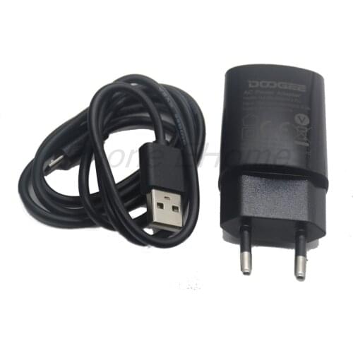 Original New Doogee s40 AC Adaptor Fast Charger Original Travel Charger EU Plug Adapter +USB Cable DC 5V 2A