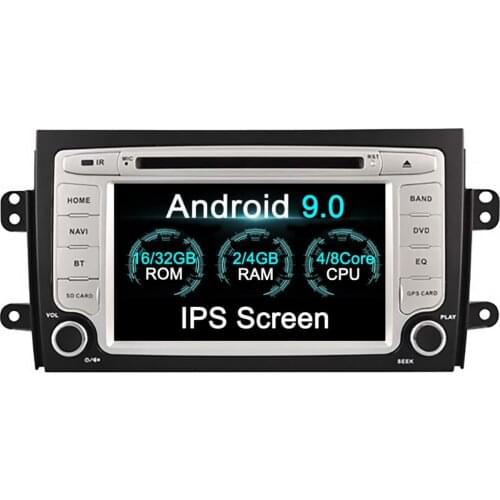 2din Android9.0 Car Radio for Suzuki SX4 2011-2016 for Fiat sedici 2006-2010 car dvd player gps navi car accessory 4G