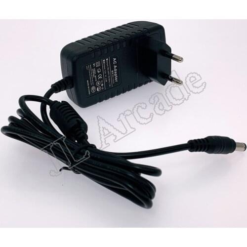 Free Shipping 110V-240V input Audio Amplifier/pandora box Power Supply Adapter 12V OUTPUT US AU GB EU Plug Arcade Machine Parts
