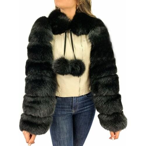 Women Real Fox Fur Sleeves 2021 New Winter New Fashion Natural Fur Coat Two Sleeves Stand Collar