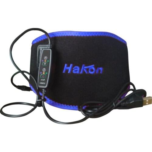 Moxibustion electric USB neck band heating warm support cervical vertebra collar neck protection warm home belt with Ai bag free