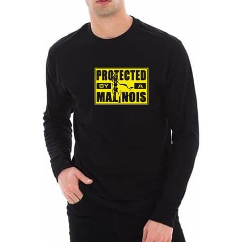 TARCHIA Protect Oversized Mens T Shirt Round Neck T Shirts Men Long Sleeve Cotton Fitness Undershirt Fashion Tops Tees