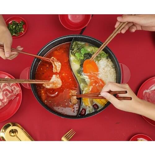 JRM0302 Midea Planet Electric Hot Pot Household Two Flavors Multifunctional Integrated Electric Skillet Cooking Pot Home Use New