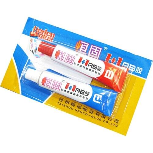 2PC/set AB Glue Liquid Epoxy Resin Heavy Body Structure Acrylic for Metal Plastic Adhesive Nail Gel shoe repair Jewelry Crafts